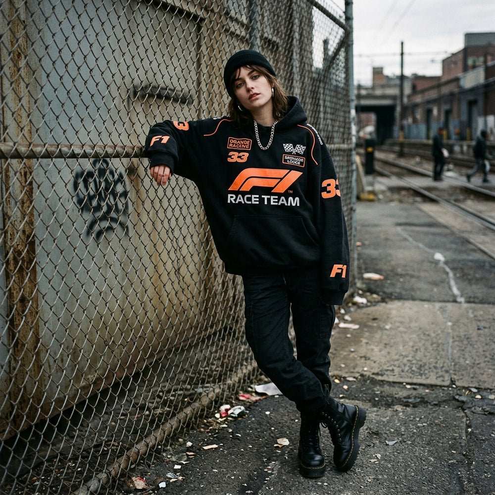 RAW STREET STYLE — editorial look 1 at F1 Apparel