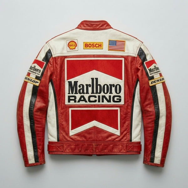 Marlboro Racing Vintage Leather Jacket