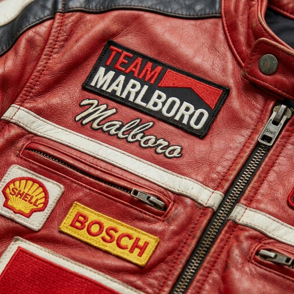 Marlboro Racing Vintage Leather Jacket