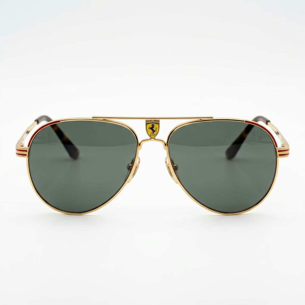 Vintage Ferrari Formula 1 Aviator Sunglasses