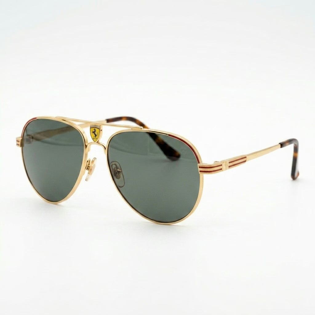 Vintage Ferrari Formula 1 Aviator Sunglasses