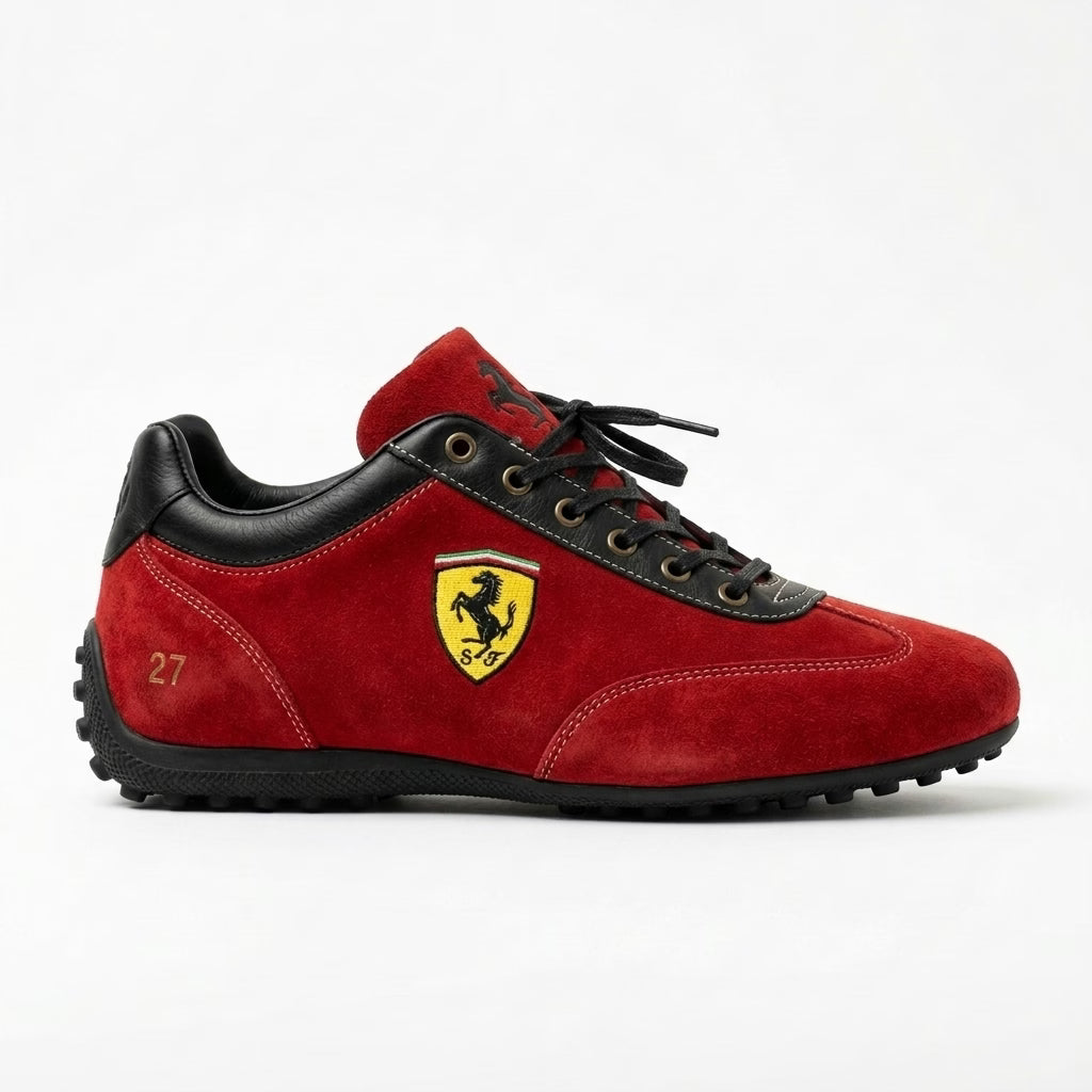Vintage Ferrari Formula 1 Driving Shoes