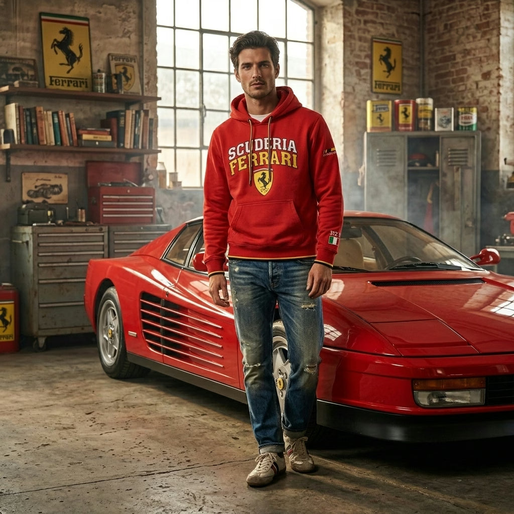 Vintage Ferrari Formula 1 Hoodie