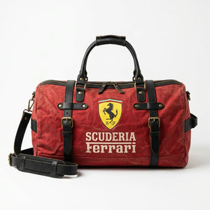 Vintage Ferrari Formula 1 Weekend Bag