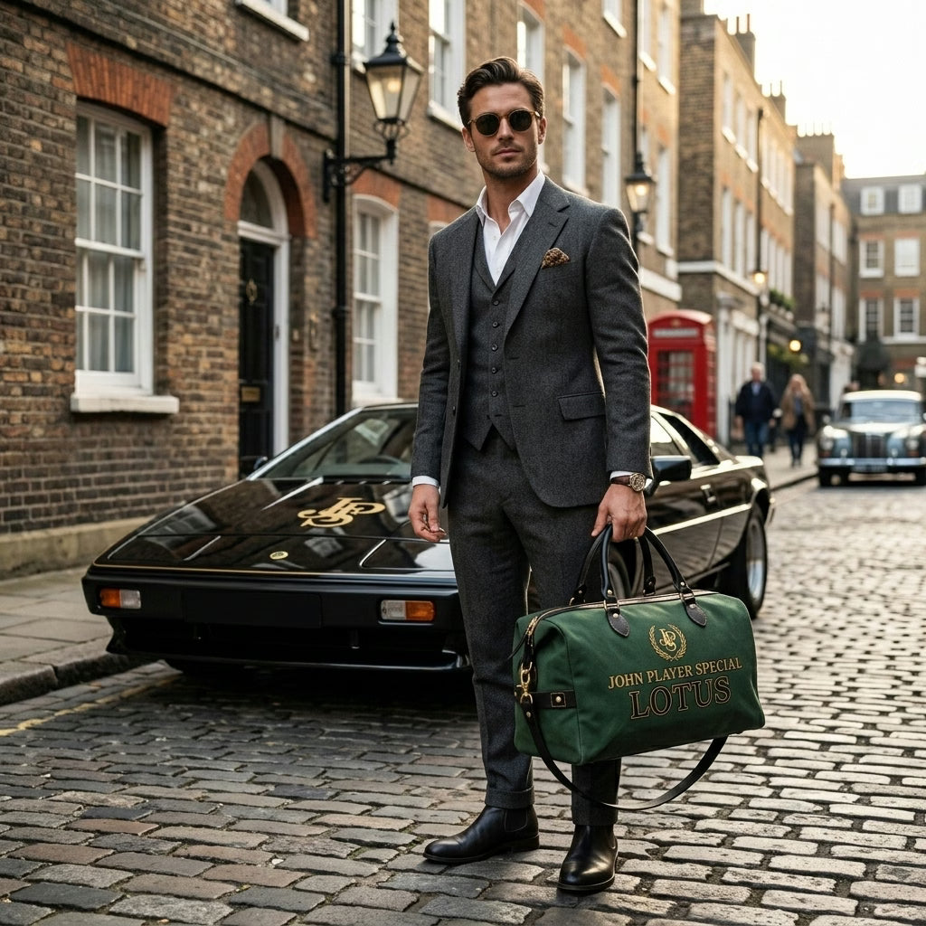 Vintage John Player Special Lotus Weekend Bag