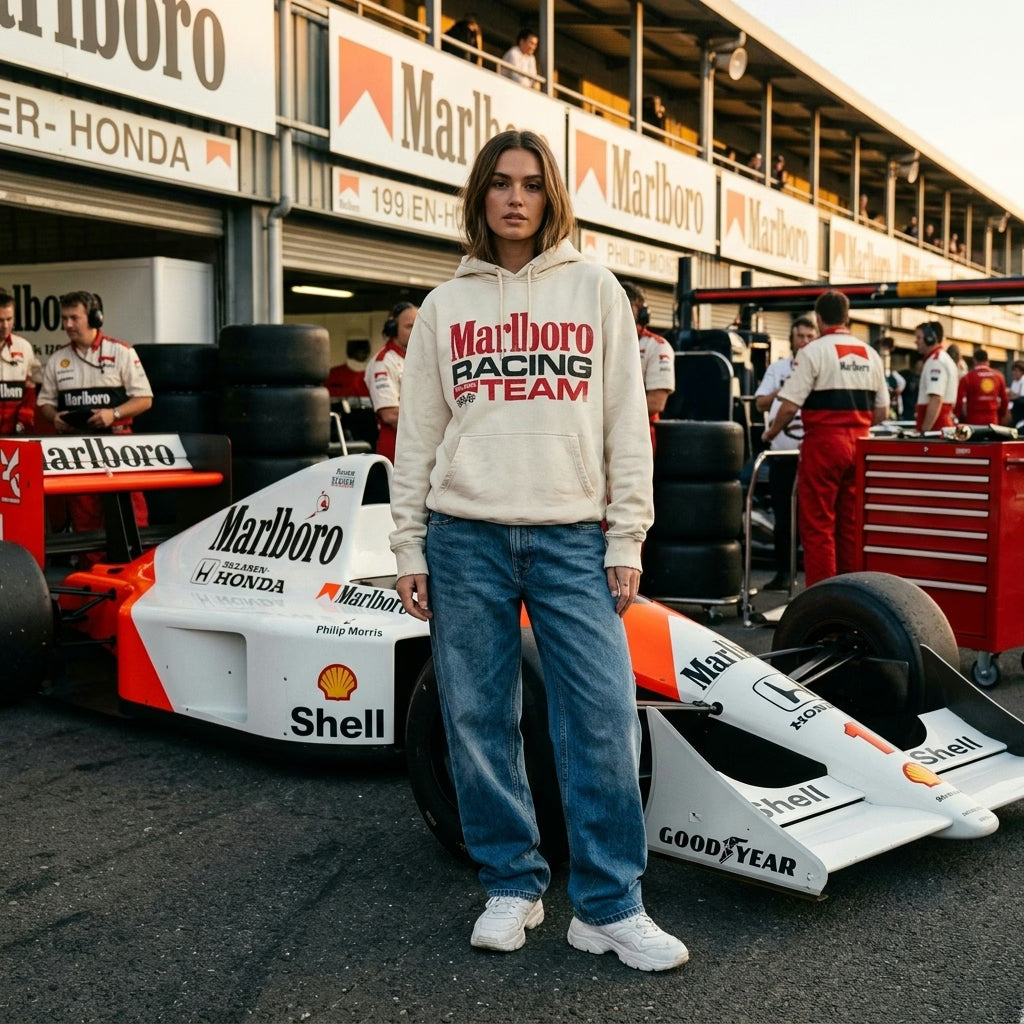 Vintage Marlboro Racing Hoodie