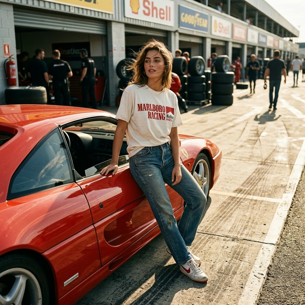 Vintage Marlboro Racing T-Shirt