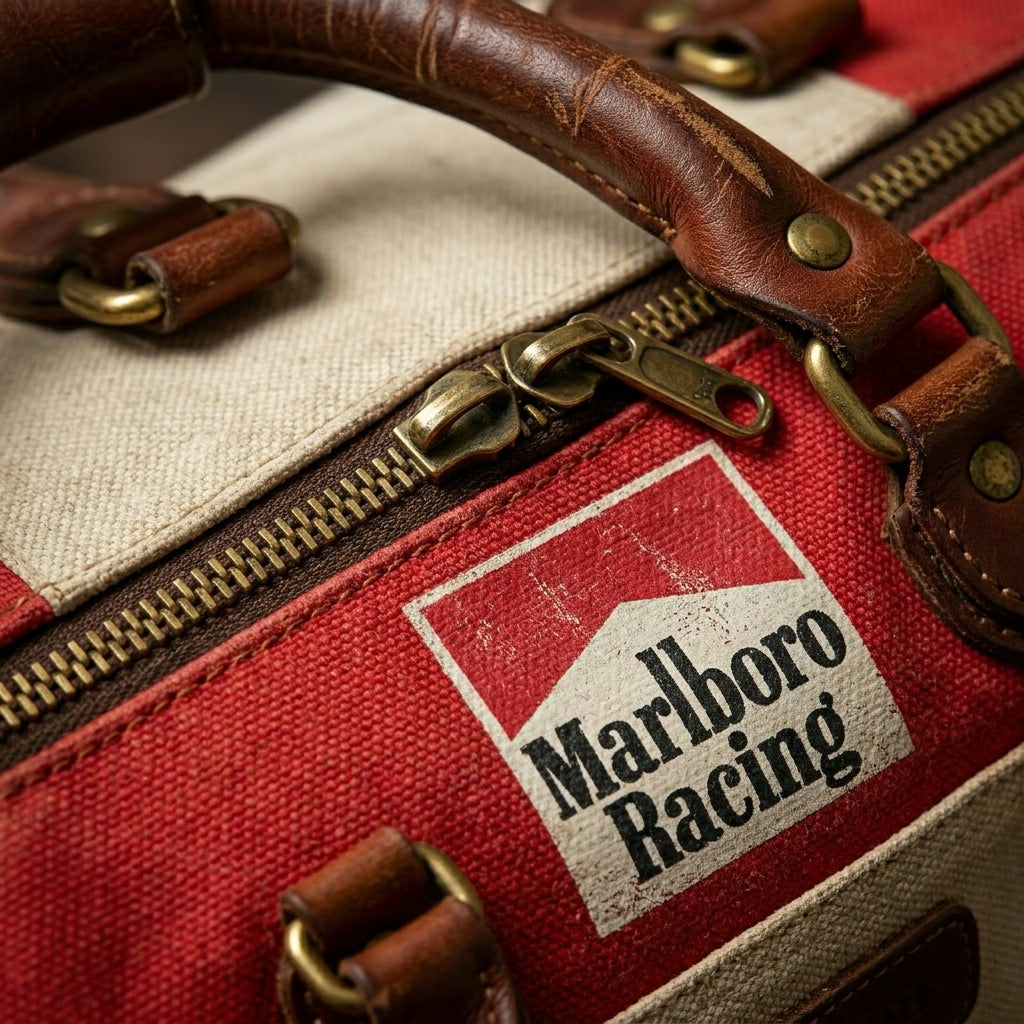 Vintage Marlboro Racing Weekend Bag