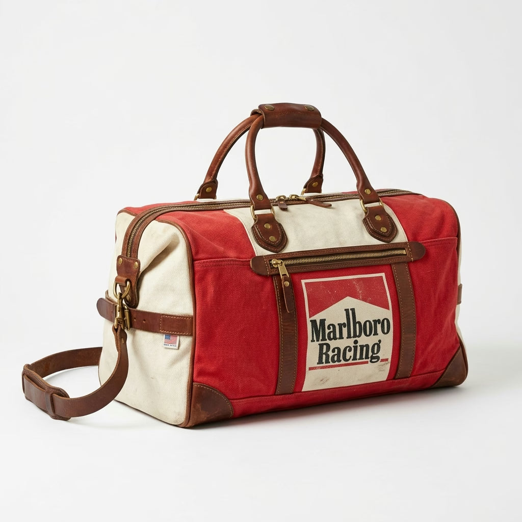 Vintage Marlboro Racing Weekend Bag