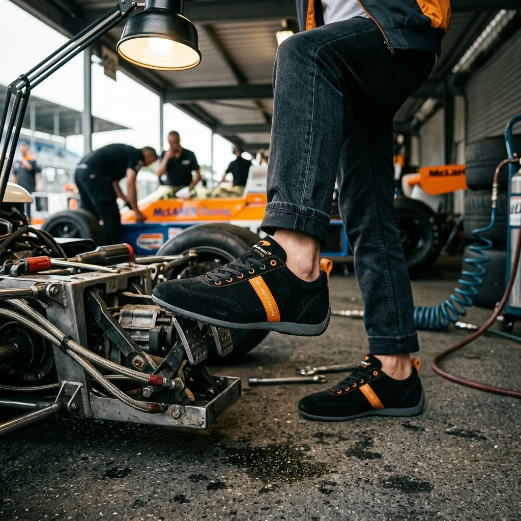 Vintage McLaren Racing Driving Shoes