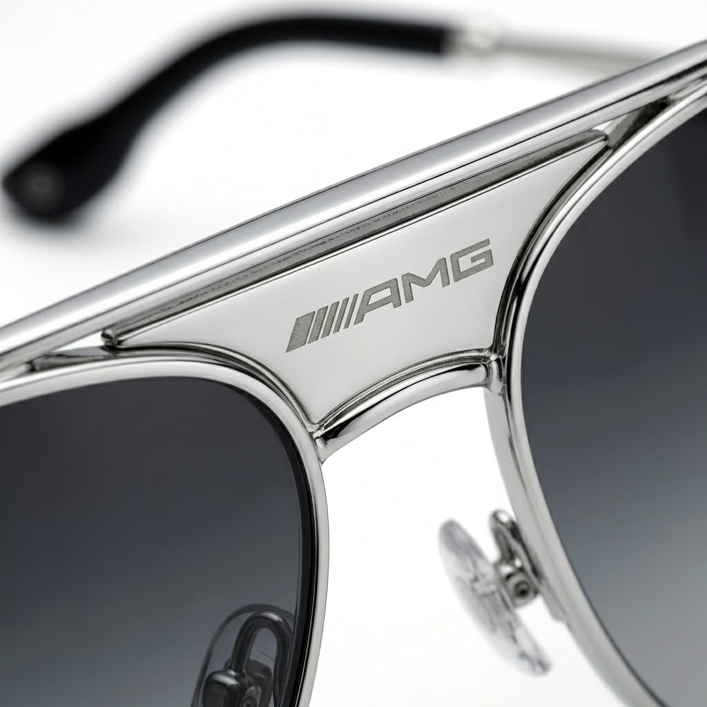 Vintage Mercedes-Benz AMG Aviator Sunglasses