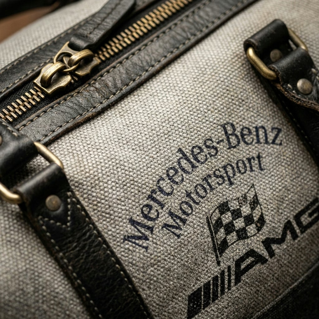 Vintage Mercedes-Benz AMG Weekend Bag