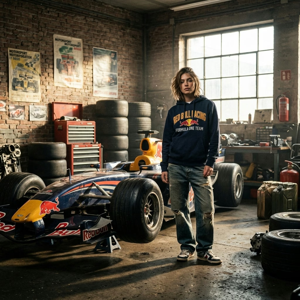 Vintage Red Bull Racing Hoodie