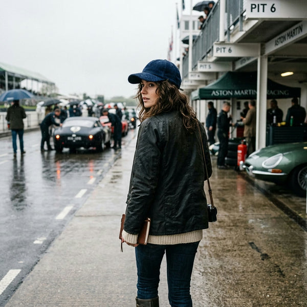 Williams Racing Vintage Corduroy Cap - Navy Blue